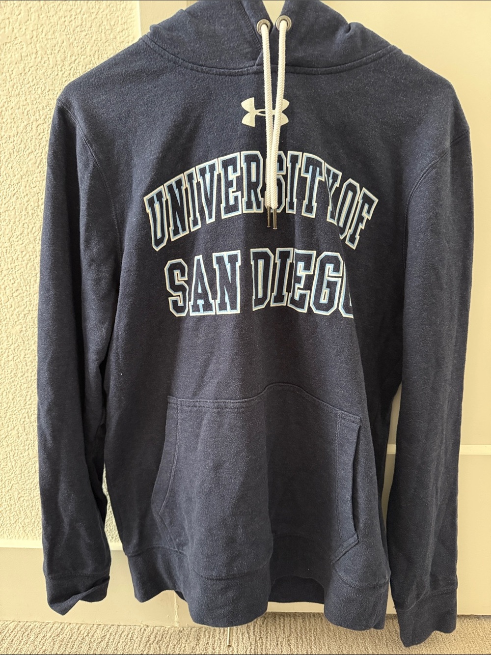 Men/Women’s Under Armour Navy Blue University of San Diego Pullover Hoodie